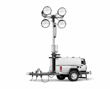 تاور لايت 6 مصابيح للايجار - برج إضاءة ديزل